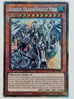 Yu Gi Oh - BPRO-EN101 Stardust Dragon/Assault Mode - Starlight Rare - Image 1