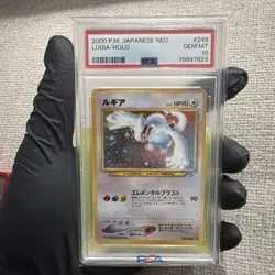 Lugia Neo Japanese Pokemon Holo Rare #249 PSA 10 Gem Mint - Image 2