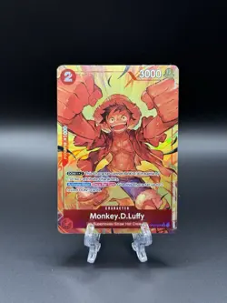 Monkey.D.Luffy OP01-024 English Foil (Alt Art) One Piece PRB01 The Best - Image 1