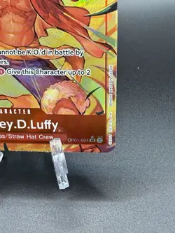 Monkey.D.Luffy OP01-024 English Foil (Alt Art) One Piece PRB01 The Best - Image 5