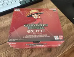 One Piece Carrying On His Will OP-13 English Booster Box Factory Sealed - Bandai - Image 1