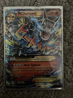 Pokemon TCG Mega M Charizard-EX Holo Ultra Rare Card 12/83 - Image 1