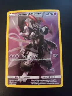 🦾Pokemon TCG Armored Mewtwo SM228 Black Star Promo Card - Image 4