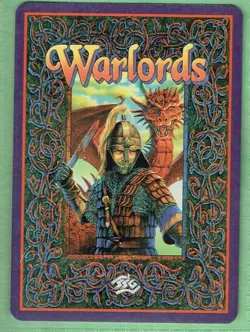 Emrik's Wealth Warlords TCG CCG PROMO Card 1997 Alister Lockhart Art Treasure - Image 2