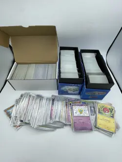 1000+ Pokemon Cards Bulk Card Lot Japanese Holos Reverse Holos Ect Ships Fast - Image 1