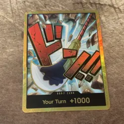 Gold DON!! Card (Whitebeard/Newgate) - PRB-01 - Image 1