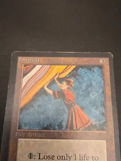 Forcefield Beta Magic The Gathering MTG Moderately Played MP Single Trading Card - Image 2