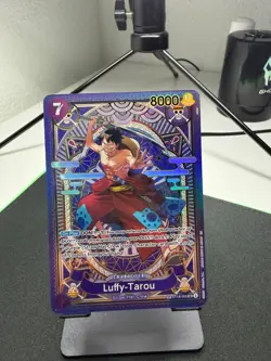 ST18-005 SP SR LUFFY-Tarou One Piece Card- English NM/M Fist Of Divine Speed TCG - Image 1