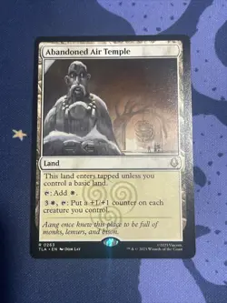 Abandoned Air Temple Avatar: The Last Airbender 263 NM TLA Magic MTG - Image 1