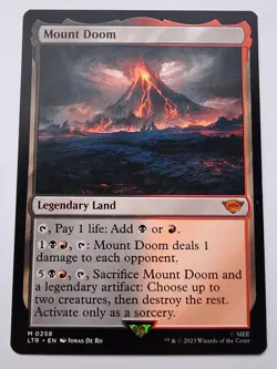 Mount Doom Universes Beyond: the Lord of the Rings - MTG NM Regular - Image 1