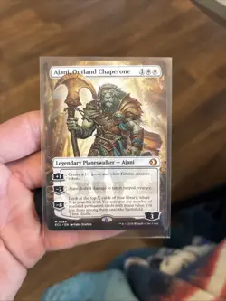 Ajani, Outland Chaperone (Borderless) Lorwyn Eclipsed Regular - Image 1