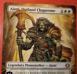 MTG, LORWYN ECLIPSED: AJANI, OUTLAND CHAPERONE, 0284, MYTHIC,NM, REGULAR FINISH - Image 2
