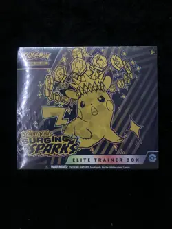 Pokemon Surging Sparks ETB | FACTORY SEALED - Brand New Sealed Elite Trainer Box - Image 1