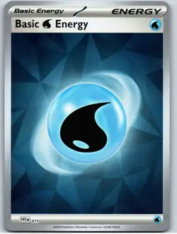 Water Energy SVE011 Holo | Scarlet & Violet | NM | Basic Energy | Pokemon TCG - Image 1