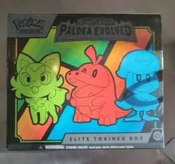 Pokemon Paldea Evolved ETB (New, Sealed) Free Shipping 820650853661 - Image 1
