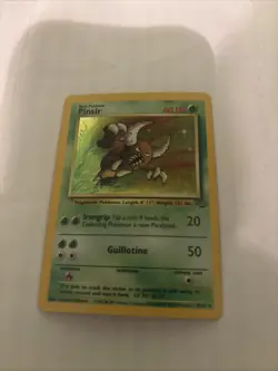 Pokemon Vintage Holo Pinsir 9/64 Jungle WotC 1999. Lightly Played - Image 1