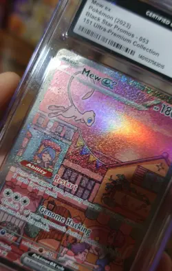 Mew ex 053 Promo CGC 4 151 Ultra Premium Collection Pokemon 2023 Black Star * - Image 3
