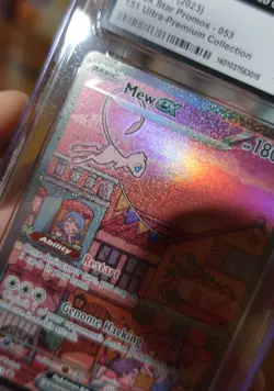Mew ex 053 Promo CGC 4 151 Ultra Premium Collection Pokemon 2023 Black Star * - Image 4