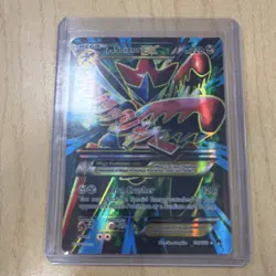 Pokemon M Scizor EX Full Art Ultra Rare Holo Breakpoint Mega 120/122 - Image 1