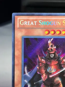 Yugioh Great Shogun Shien LCGX-EN233 Secret Rare LP/MP - Image 2