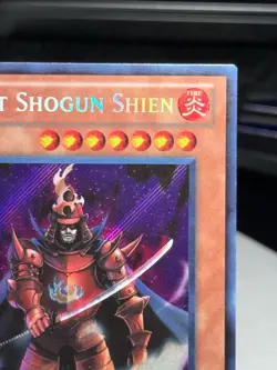 Yugioh Great Shogun Shien LCGX-EN233 Secret Rare LP/MP - Image 3