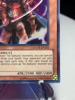 Yugioh Great Shogun Shien LCGX-EN233 Secret Rare LP/MP - Image 4