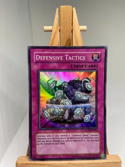 Defensive Tactics - Super Rare GLAS-EN083 - LP - YuGiOh - Image 1