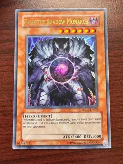 Caius the Shadow Monarch - SDDE-EN001 - Ultra Rare - Yugioh - Image 1