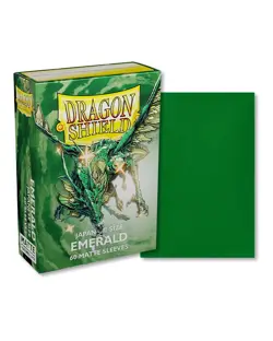 (60) Dragon Shield Card Sleeves EMERALD MATTE Small/Mini Size Japanese/Yugioh - Image 1