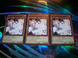 3x Ash Blossom & Joyous Spring 1st Edition Common L5DD-ENY17 Yu-Gi-Oh! - Image 1