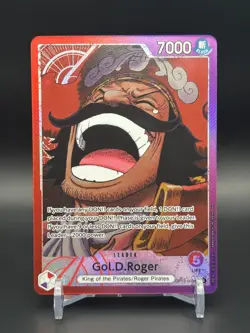 Bonney, Ace, Roger & Law Alt Art Leaders - One Piece TCG English - Image 3