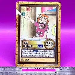 Nami C183 One Piece Carddass Hyper Battle 2000 BANDAI Anime TCG Japanese #689a - Image 5