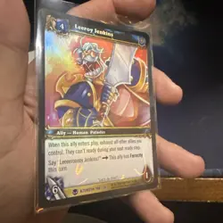 FOIL World of Warcraft TCG Azeroth 198/361 - Leeroy Jenkins - Image 2
