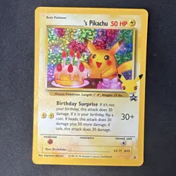 Birthday Pikachu 24/53 Celebrations: Classic Collection Holo Pokemon - Image 1