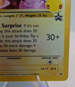 Birthday Pikachu 24/53 Celebrations: Classic Collection Holo Pokemon NM - Image 4