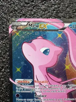 Mew EX (Full Art) RC24/RC25 Legendary Treasures: Radiant Collection Pokemon NM - Image 5