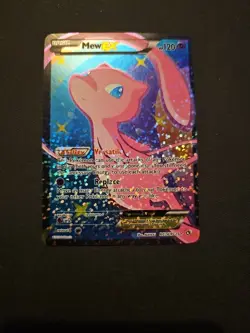 Mew EX (RC24/RC25) Legendary Treasures Full Art Radiant Collection Pokemon Card! - Image 1