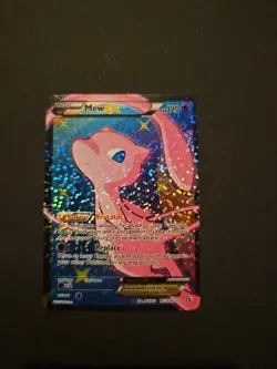 Mew EX (RC24/RC25) Legendary Treasures Full Art Radiant Collection Pokemon Card! - Image 2