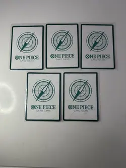 DON!! Card (Gol.D.Roger) OP13 Carrying On His Will 5 Card Lot Play Set - Image 2