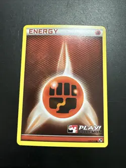 Fighting Energy 111/114 Crosshatch Holo Promo- B&W 2011 Play! Pokemon (10 Cards) - Image 1