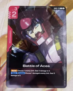 Gundam Card Game Battle Of Aces GD01-111 R - Image 1