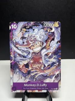 Monkey.D.Luffy P-041 One Piece TCG Card Game English NM Purple Promo - Image 1