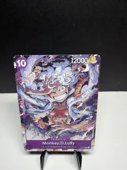 Monkey.D.Luffy P-041 One Piece TCG Card Game English NM Purple Promo - Image 2
