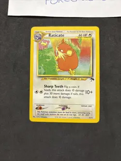 Pokemon Card Raticate 6/18 - Southern Island - Eng-No Holo-Nm/Mint! - Image 3