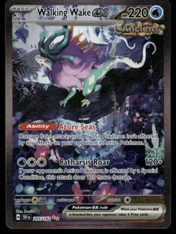 Pokemon Cards Walking Wake ex 205/162 Temporal Forces NM *1 - Image 1