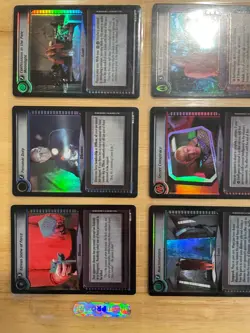 Star Trek CCG: Second Edition Reflections 2.0 - Nine Card Foil Reprint Lot - Image 2
