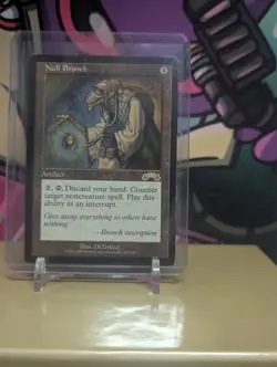 NM Null Brooch Exodus Mtg Magic the Gathering - Image 1