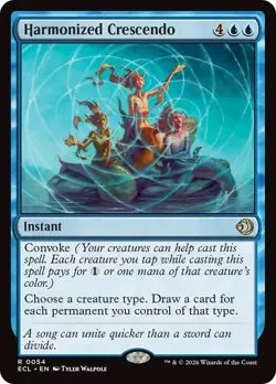 Harmonized Crescendo [Lorwyn Eclipsed] MTG - Image 1