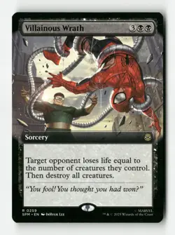 Villainous Wrath (Extended Art) Marvel's Spider-Man Regular - Image 1