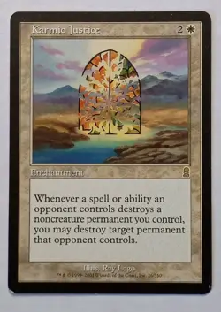 MTG - Karmic Justice - Odyssey 26/350 - Regular Rare - Image 1